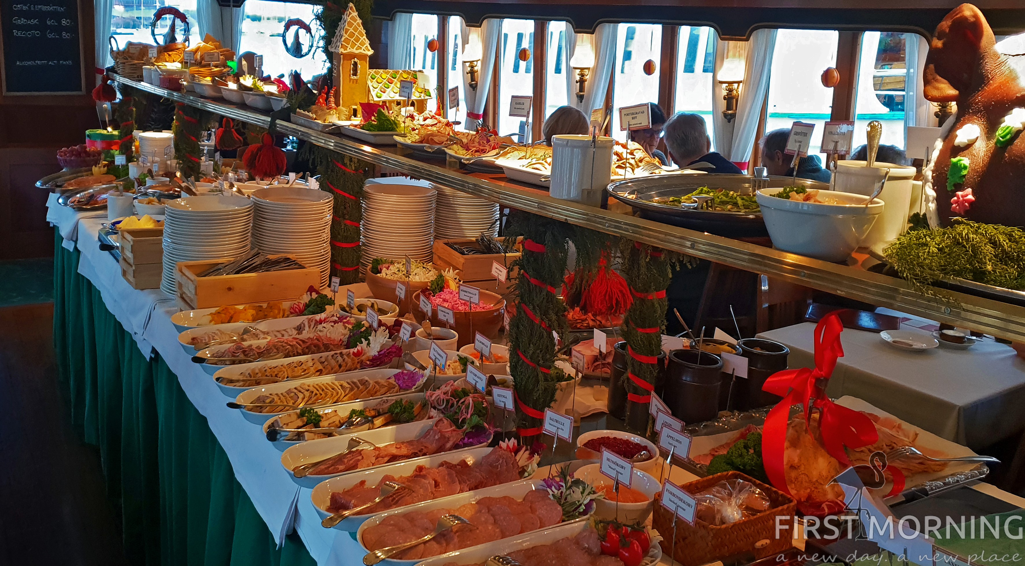 waxholm iii julbord Julbord ombord på M/S Waxholm III   First Morning
